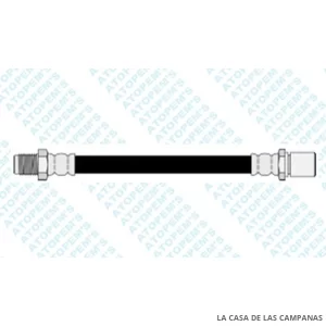 CF17042  FLEXIBLE DE FRENO TRASERO
