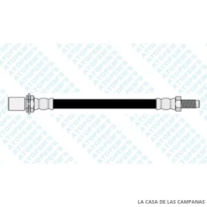 CF17052 FLEXIBLE DE FRENO TRASERO