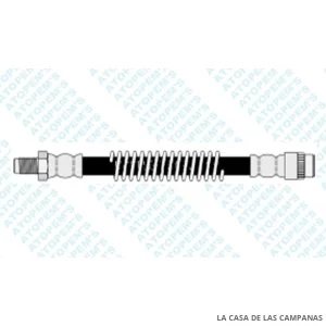 CF192957 FLEXIBLE DE FRENO TRASERO