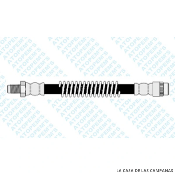 CF192957 FLEXIBLE DE FRENO TRASERO