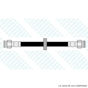 CF2007  FLEXIBLE DE FRENO TRASERO