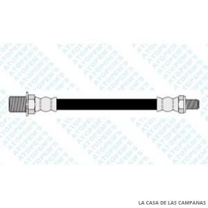CF2024  FLEXIBLE DE FRENO TRASERO