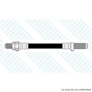 CF2382103  FLEXIBLE DE FRENO TRASERO