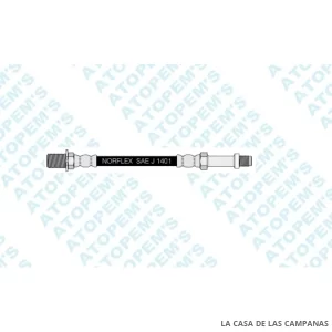 CF25664 FLEXIBLE DE FRENO TRASERO