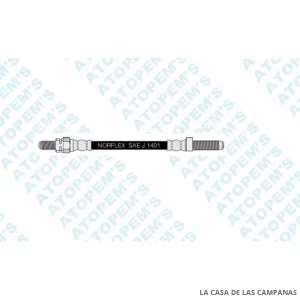 CF2682103  FLEXIBLE DE FRENO TRASERO
