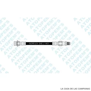 CF300460  FLEXIBLE DE FRENO TRASERO