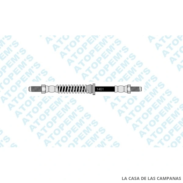 CF3009 FLEXIBLE DE FRENO DELANTERO