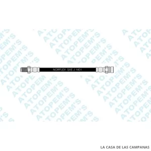 CF3015  FLEXIBLE DE FRENO TRASERO