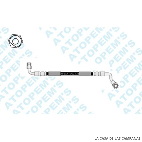 CF3032 FLEXIBLE DE FRENO DELANTERO