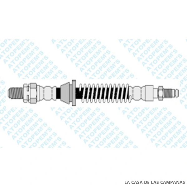 CF3043/60 FLEXIBLE DE FRENO DELANTERO