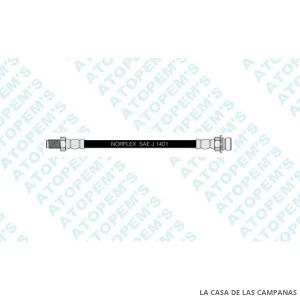 CF3044  FLEXIBLE DE FRENO TRASERO