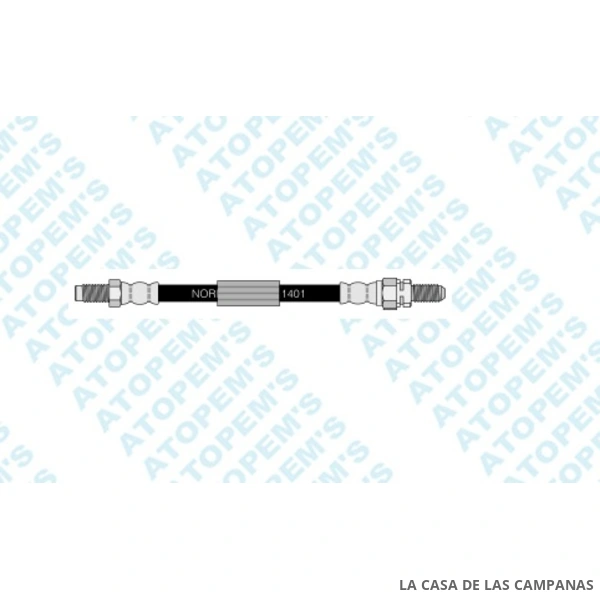 CF3047 FLEXIBLE DE FRENO TRASERO