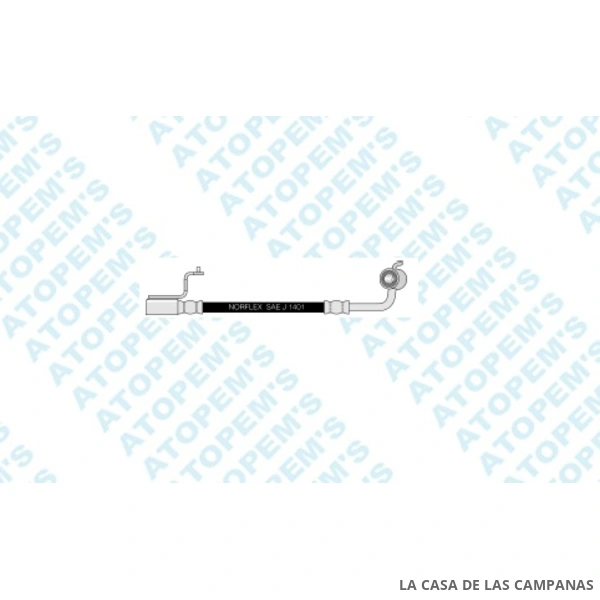 CF3055 FLEXIBLE DE FRENO DELANTERO