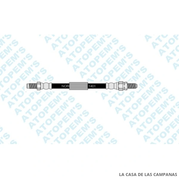 CF3057 FLEXIBLE DE FRENO TRASERO