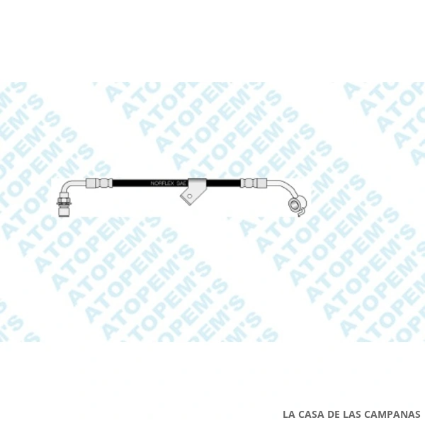 CF3063 FLEXIBLE DE FRENO DELANTERO