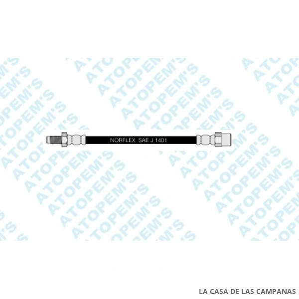 CF3065 FLEXIBLE DE FRENO DELANTERO