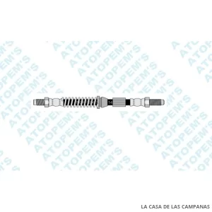 CF3066  FLEXIBLE DE FRENO DELANTERO