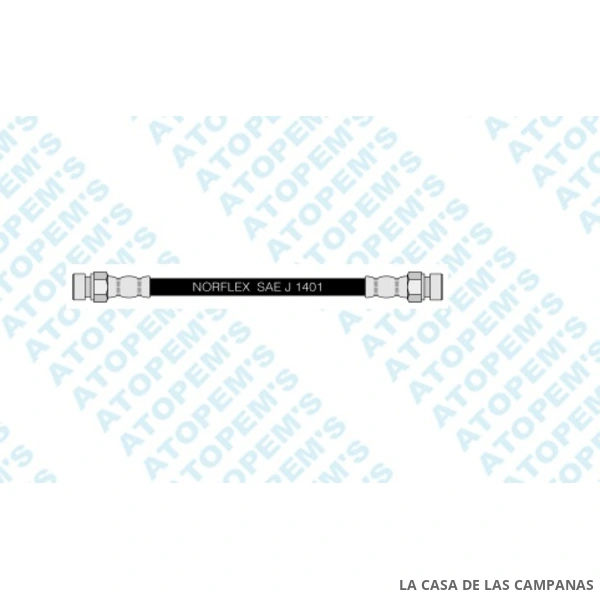 CF3069 FLEXIBLE DE FRENO TRASERO