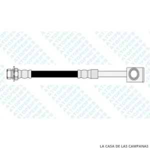 CF3083 FLEXIBLE DE FRENO DELANTERO