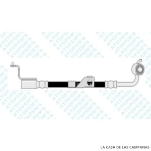CF3090  FLEXIBLE DE FRENO DELANTERO