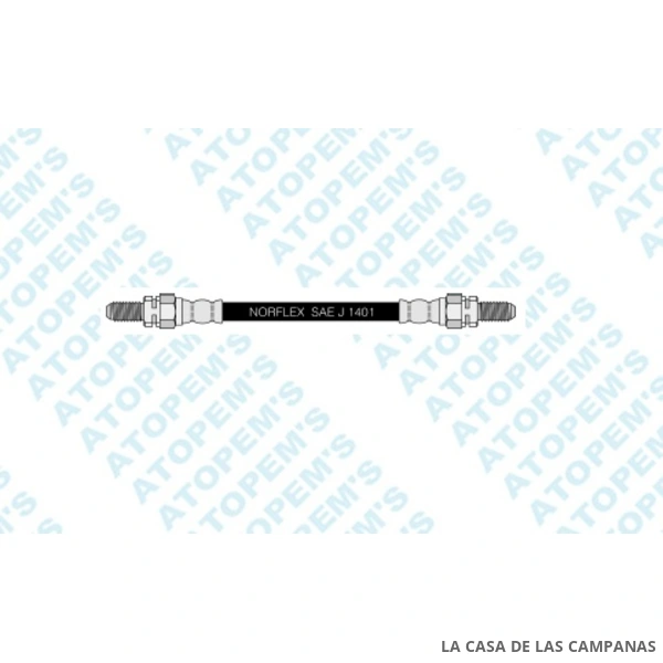 CF318282 FLEXIBLE DE FRENO TRASERO