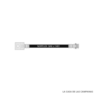 CF3184  FLEXIBLE DE FRENO TRASERO -