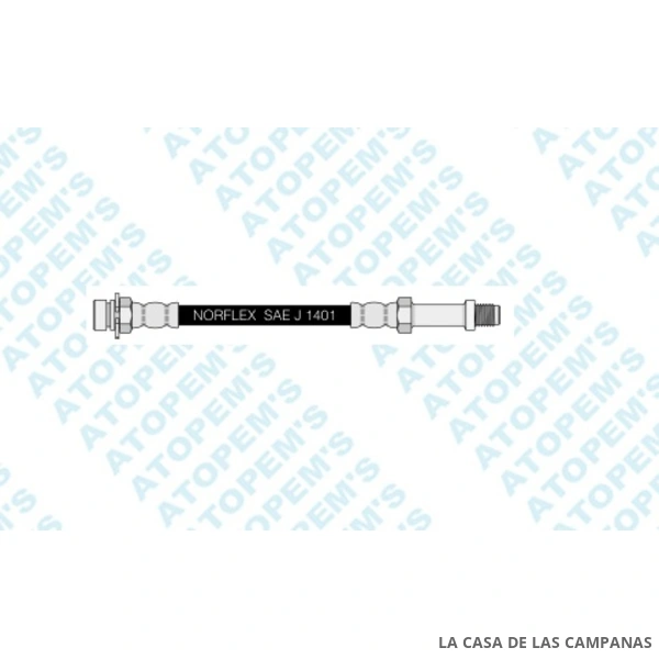 CF320410 FLEXIBLE DE FRENO TRASERO