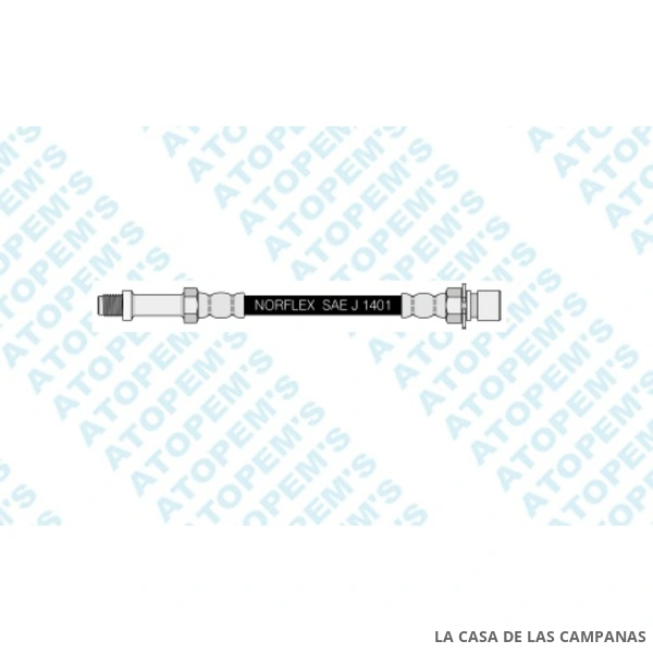 CF321061 FLEXIBLE DE FRENO TRASERO