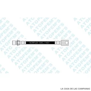 CF321658  FLEXIBLE DE FRENO TRASERO