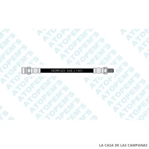 CF322404  FLEXIBLE DE FRENO DELANTERO