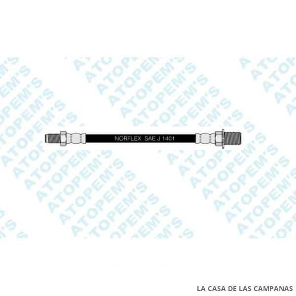 CF33511 FLEXIBLE DE FRENO DELANTERO