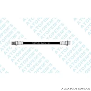 CF33674  FLEXIBLE DE FRENO TRASERO