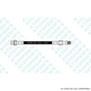 CF33676  FLEXIBLE DE FRENO TRASERO