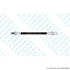 CF342965  FLEXIBLE DE FRENO TRASERO