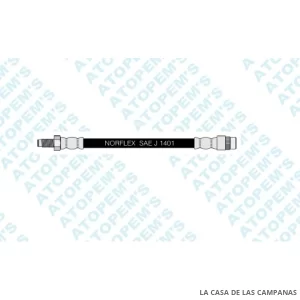 CF345729 FLEXIBLE DE FRENO DELANTERO