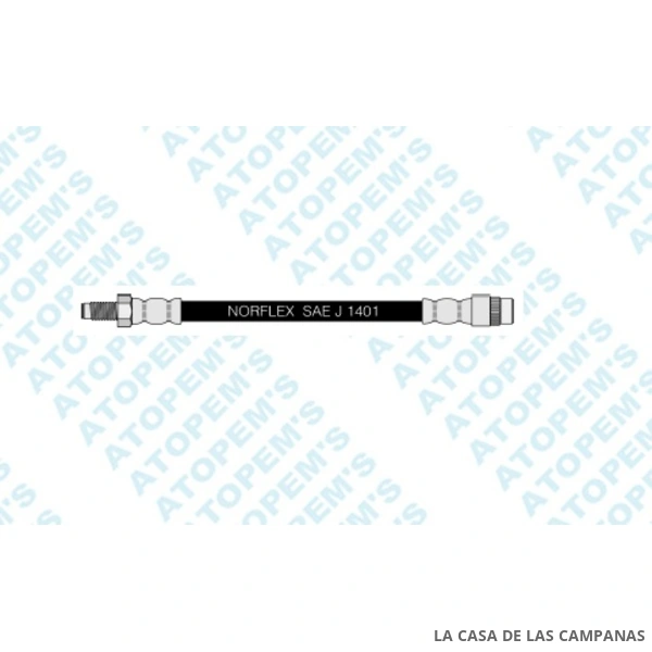 CF345729 FLEXIBLE DE FRENO DELANTERO
