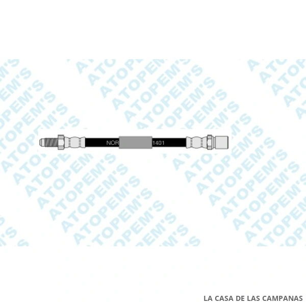CF35197 FLEXIBLE DE FRENO DELANTERO