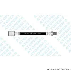 CF354345  FLEXIBLE DE FRENO DELANTERO