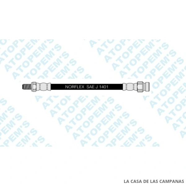CF35769 FLEXIBLE DE FRENO DELANTERO