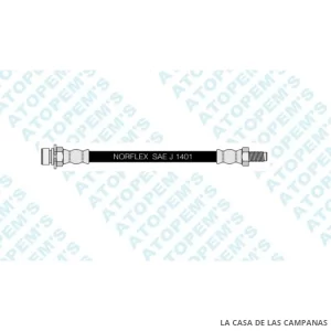 CF36083  FLEXIBLE DE FRENO TRASERO