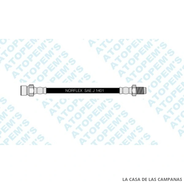 CF361415 FLEXIBLE DE FRENO DELANTERO