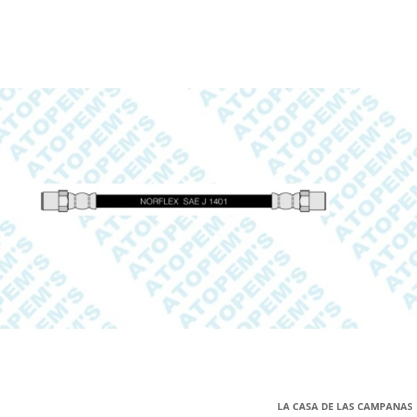 CF36207 FLEXIBLE DE FRENO TRASERO