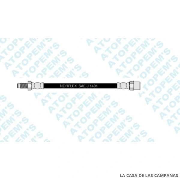 CF36233 FLEXIBLE DE FRENO DELANTERO