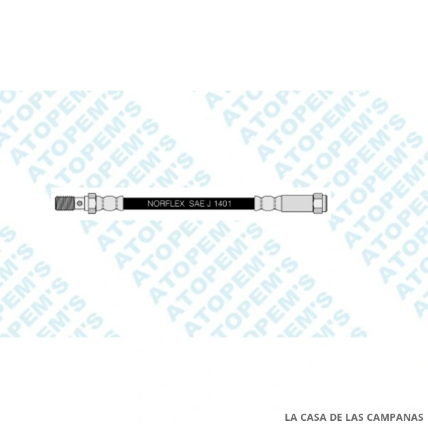 CF36857 FLEXIBLE DE FRENO DELANTERO