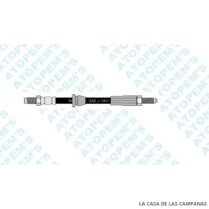 CF372981  FLEXIBLE DE FRENO DELANTERO