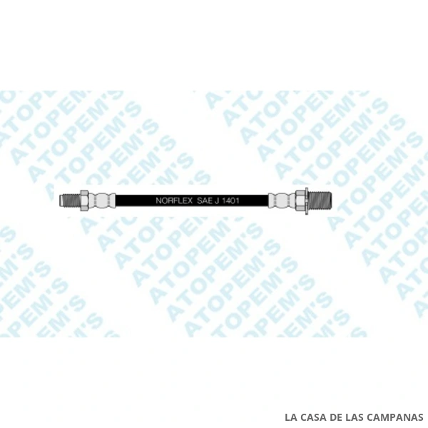 CF37550 FLEXIBLE DE FRENO DELANTERO