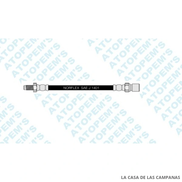 CF382965 FLEXIBLE DE FRENO DELANTERO