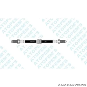 CF388181  FLEXIBLE DE FRENO DELANTERO