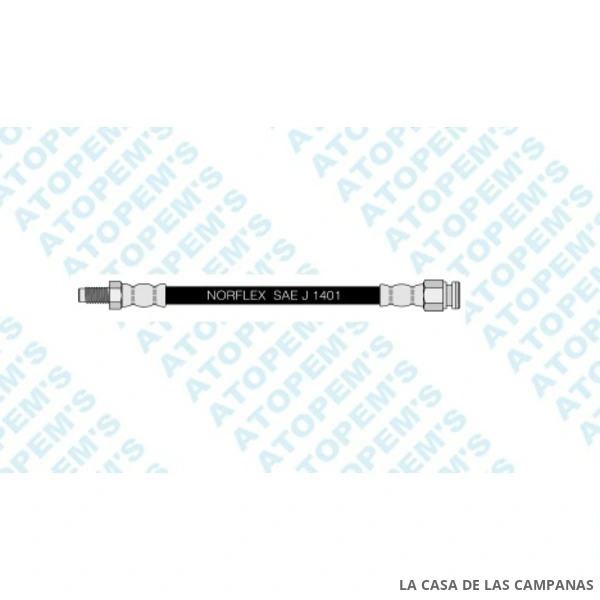 CF392984 FLEXIBLE DE FRENO DELANTERO