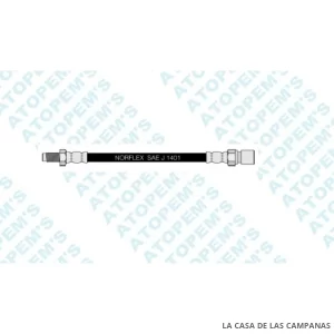 CF39365  FLEXIBLE DE FRENO TRASERO